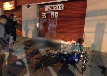 Rio Branco do Sul | Motociclistas sofre acidente na região central