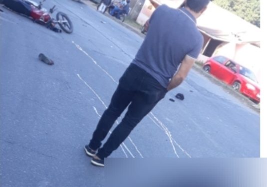 Itaperuçu | Acidente grave na Avenida Ermírio de Moraes