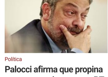 Palocci afirma que propina pagou pesquisas para o PT em 2010