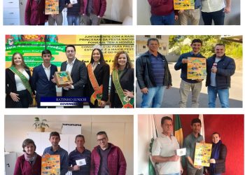 Cerro Azul | Prefeito Patrik vai pessoalmente entregar convites a todos os municípios vizinhos para a Festa Nacional da Ponkan