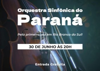 Osquestra Sinfônica do Paraná em Rio Branco do Sul
