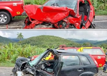 Seis pessoas ficam feridas em acidente gravíssimo na BR – 277