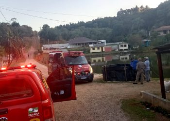 Colombo | Homem salva criança que caiu em tanque e é socorrido em estado grave após se afogar