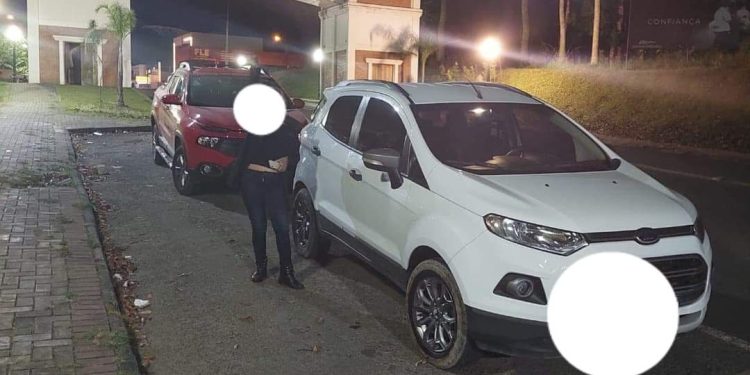 Veículo furtado em Itaperuçu estava circulando em Irati