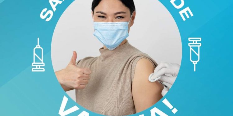 Hoje tem vacinação contra Covid, gripe e atualização de carteirinha na UBS Central!