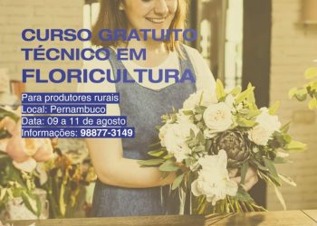 Prefeitura de Rio Branco do Sul | Curso Gratuito de Floricultura
