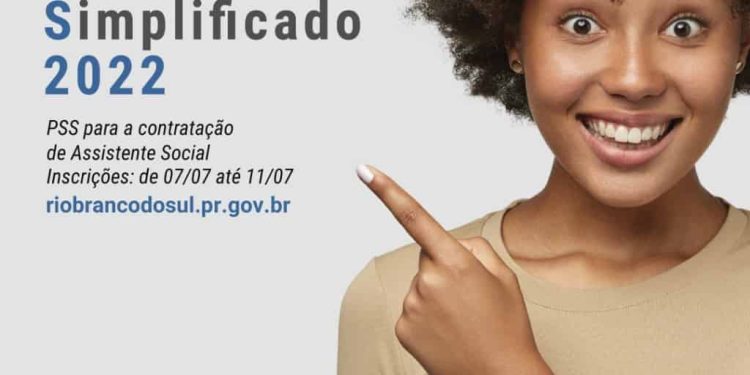 SMASH ABRE INSCRIÇÕES DE PSS PARA CONTRATAÇÃO DE ASSISTENTE SOCIAL