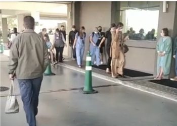 Princípio de incêndio em refeitório de Hospital assusta pacientes e médicos
