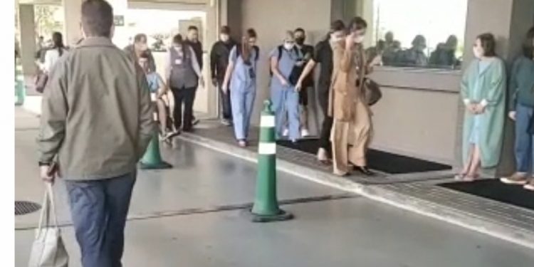Princípio de incêndio em refeitório de Hospital assusta pacientes e médicos