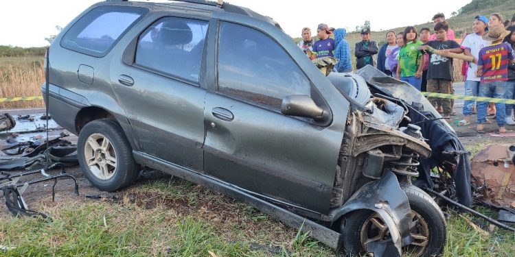Jornalista Valéria Bellafronte se envolve em grave acidente na BR 277