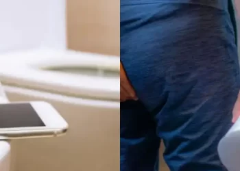 Ficar mais de 5 minutos sentado no vaso faz mal à saúde, diz médica