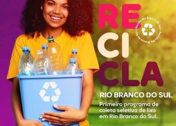 Pela primeira vez na história, Rio Branco do Sul terá coleta seletiva em toda a cidade. Vem aí o programa “Recicla RBS”