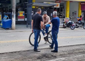 Prefeita de Rio Branco do Sul acompanha obras na região Central