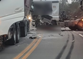Acidente gravíssimo na Rodovia dos Minérios