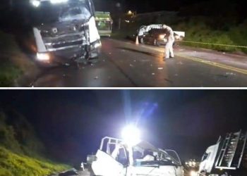 Acidente gravíssimo na Estrada da Ribeira termina em morte