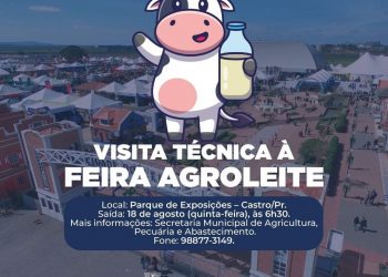 Prefeitura de Rio Branco do Sul | Visita técnica à Feira Agropecuária Agroleite