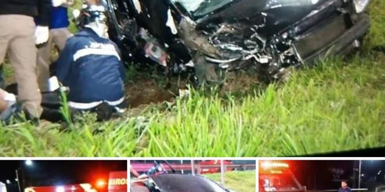 Colisão entre carros deixa sete pessoas feridas!