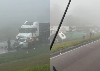 Engavetamento na Serra de São Luiz do Purunã deixa pelo menos um morto e feridos
