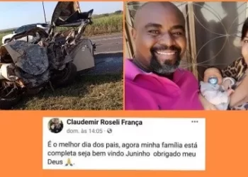 Família que havia saído de maternidade morre em acidente