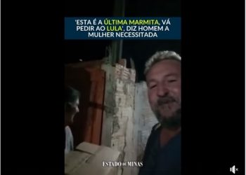 Homem nega marmita a mulher pobre após mulher dizer que vai votar em Lula