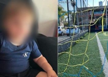BEBÊ MORRE EM CRECHE MUNICIPAL COM PESCOÇO PRESO EM REDE DE GOL