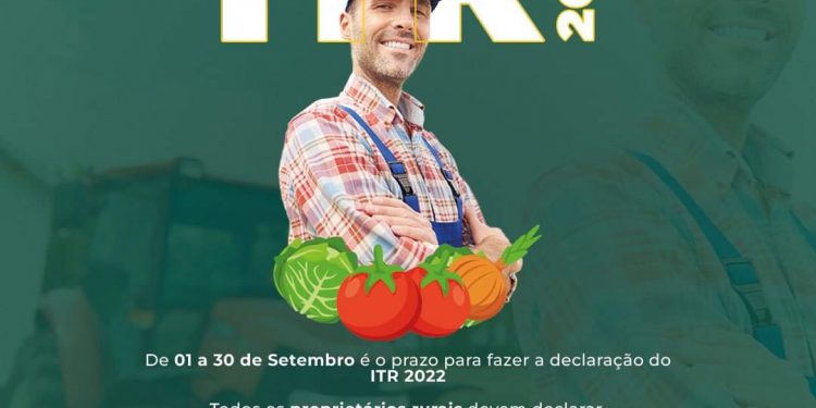 Entrega da Declaração do Imposto sobre a Propriedade Territorial Rural (DITR).