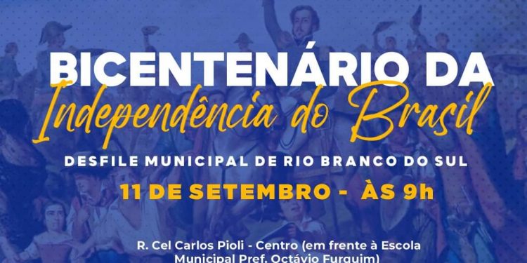 DESFILE CÍVICO – BICENTENÁRIO DA INDEPENDÊNCIA DO BRASIL