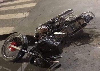 Motociclista morre em acidente gravíssimo no centro de Rio Branco do Sul