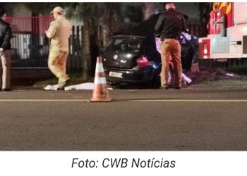Acidente grave na CIC entre as vitimas estão Pai, filha e amiga