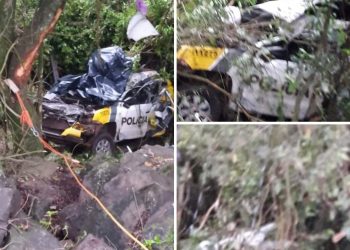 DUAS MORTES EM ACIDENTE COM VIATURA DA POLÍCIA MILITAR.