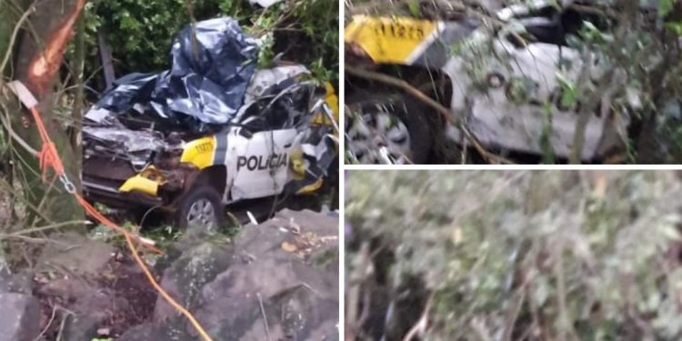DUAS MORTES EM ACIDENTE COM VIATURA DA POLÍCIA MILITAR.