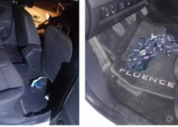 Padrasto é flagrado sem cueca com enteada de 11 anos dentro de carro