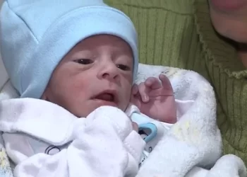 Bebê que nasceu dentro de biarticulado em Curitiba ganha alta