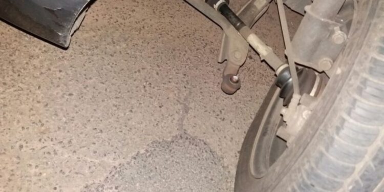 Prefeitura de Almirante Tamandaré diz que não é responsável pelos “buracos /quebra molas ” na linha do trem
