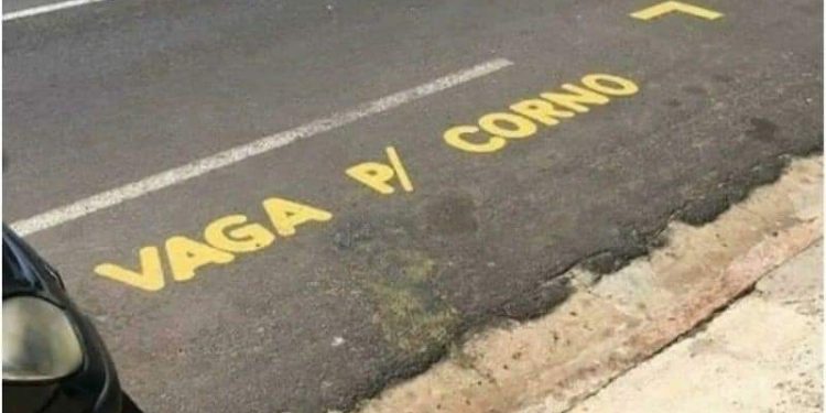 Iniciativa inédita: vaga para corno estacionar faz sucesso em cidade do interior de SP