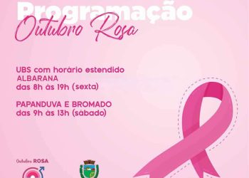 OUTUBRO ROSA | Prefeitura prepara programação especial para às mulheres