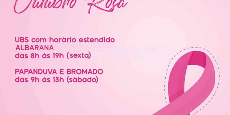 OUTUBRO ROSA | Prefeitura prepara programação especial para às mulheres