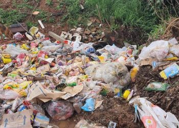 MORADOR FLAGRA ALIMENTOS JOGADOS NO LIXO