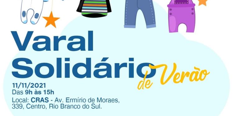 Rio Branco do Sul | Varal Solidário de Verão