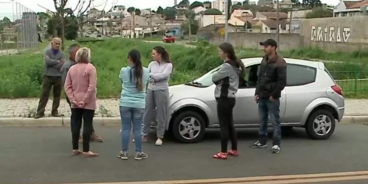 CÃES QUE DEVORARAM CADÁVER NO CIC, EM CURITIBA, ATACAM MULHER E CRIANÇA NA RUA.