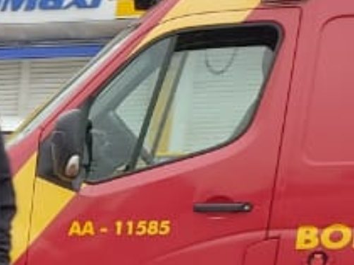 MOTOCICLISTA FICA FERIDO EM ACIDENTE NA RODOVIA DOS MINÉRIOS