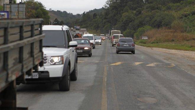 Acidente na Rodovia dos Minérios