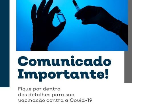 Covid-19 –  Novas doses pediátricas do imunizante da Pfizer, pode ser vacinado o público de 05 a 11 anos de idade (aplicação de 1ª e 2ª dose).