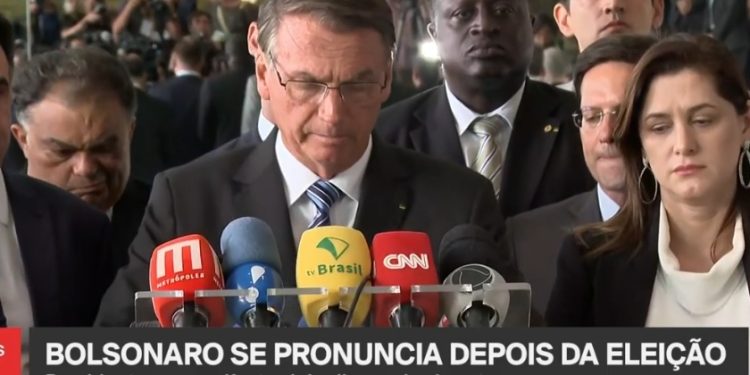 Bolsonaro fala a nação após ser derrotado nas urnas