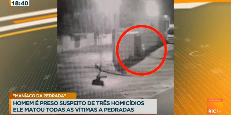 SUSPEITO DE MATAR HOMEM A PEDRADAS EM ITAPERUÇU É PRESO