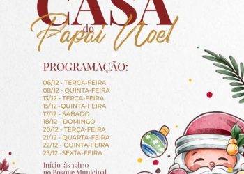 Rio Branco do Sul | Casa do Papai Noel no Bosque Municipal