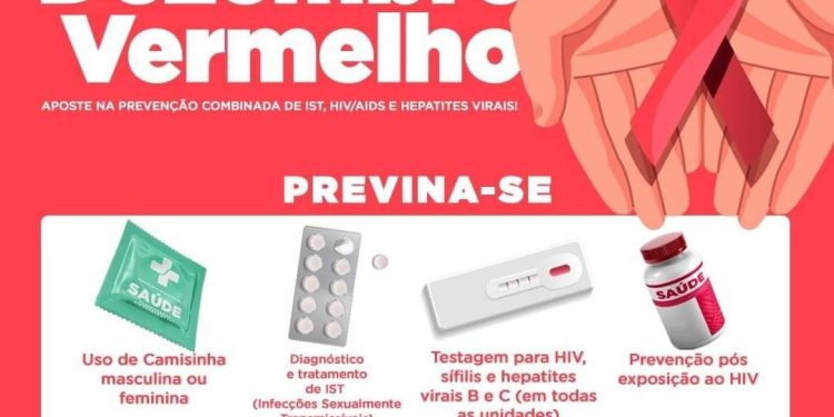 DEZEMBRO VERMELHO |Campanha Nacional Dezembro Vermelho, voltada à conscientização e combate ao HIV/Aids