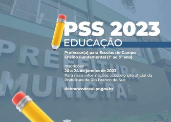 Prefeitura de Rio Branco do Sul abre Processo Seletivo Simplificado (PSS 2023) – Educação