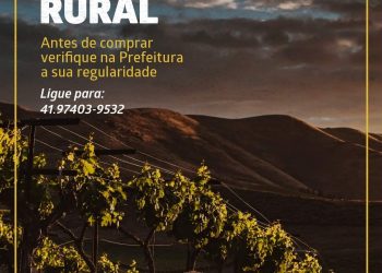 Prefeitura de Rio Branco do Sul tem informações importantes aos proprietários de terrenos rurais