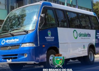 CirculaRBS | Prefeitura de Rio Branco do Sul entrega ônibus novo